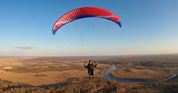 Полёт с инструктором на мотопараплане