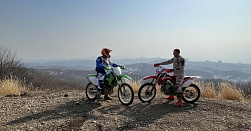 Катание на мотоциклах